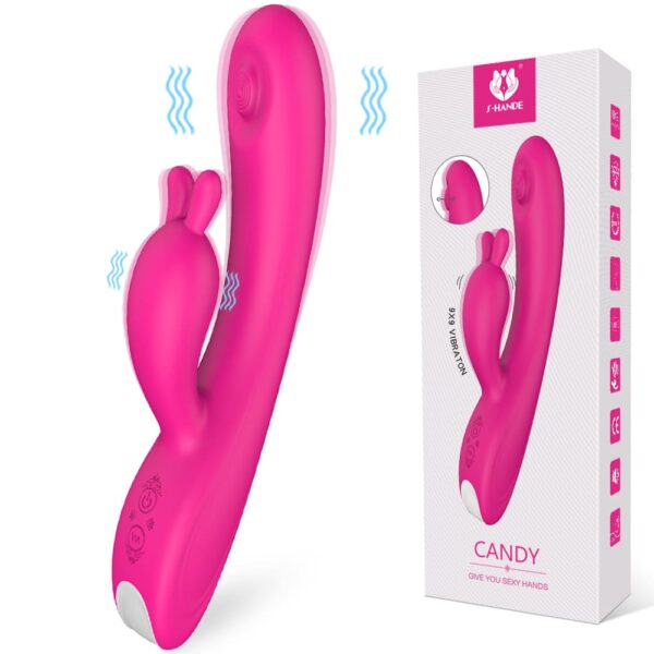 Vibrador Doble Estimulación Candy - S-hande